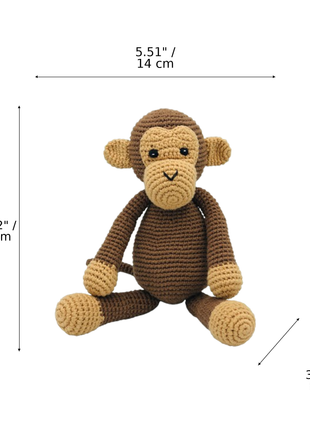 LS2547 - Monkey Rattle dimensions
