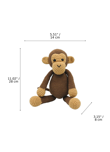 LS2547 - Monkey Rattle dimensions