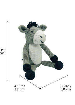 LS2549 - Donkey Rattle dimensions