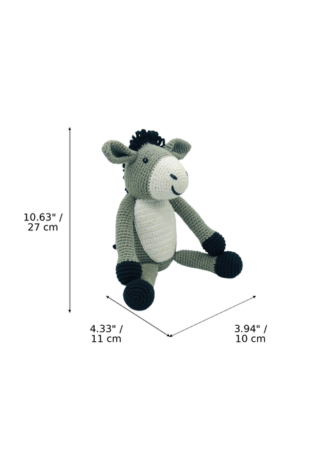 LS2549 - Donkey Rattle dimensions