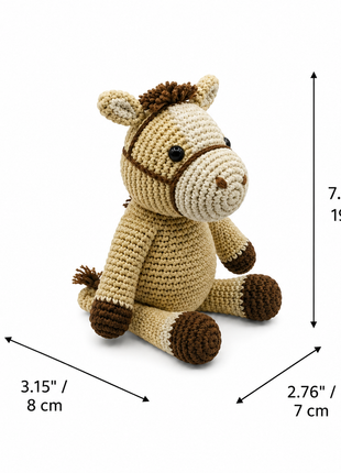 LS2550 - Pony Rattle dimensions