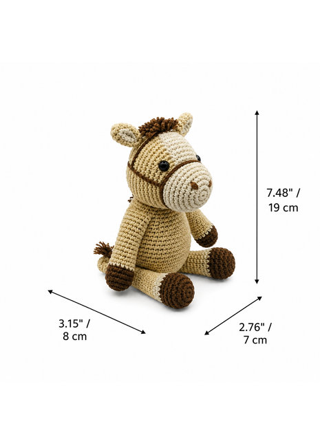 LS2550 - Pony Rattle dimensions
