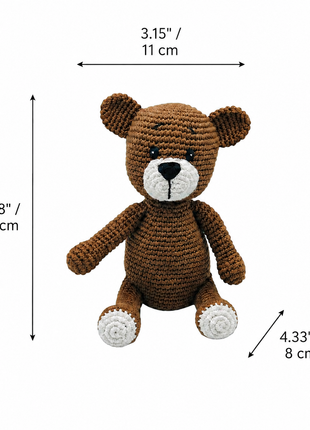 LS2551 - Bear Rattle dimensions