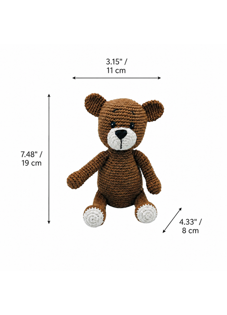 LS2551 - Bear Rattle dimensions