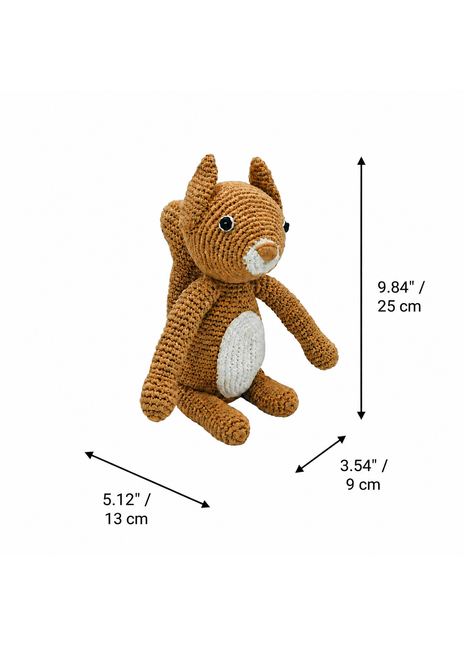 LS2552 - Squirrel Rattle dimensions