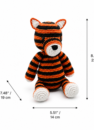 LS2554 - Tiger Rattle dimensions