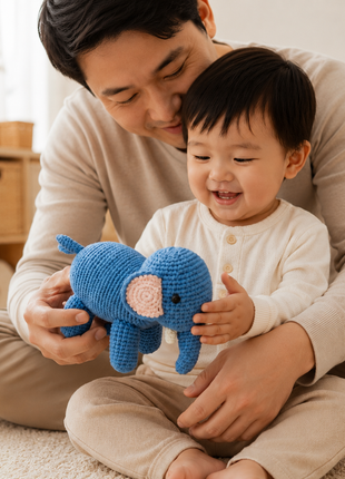 LS2558 - Elephant Rattle 3