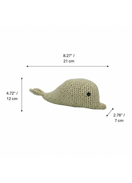 LS2559 - Beluga Rattle dimensions