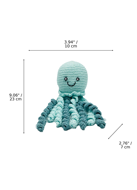 LS2563 - Jellyfish Rattle dimensions