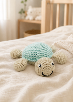 LS2566 - Turtle Rattle - Blue 1