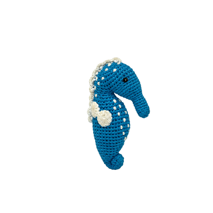 LS2568 - Seahorse Rattle - Blue