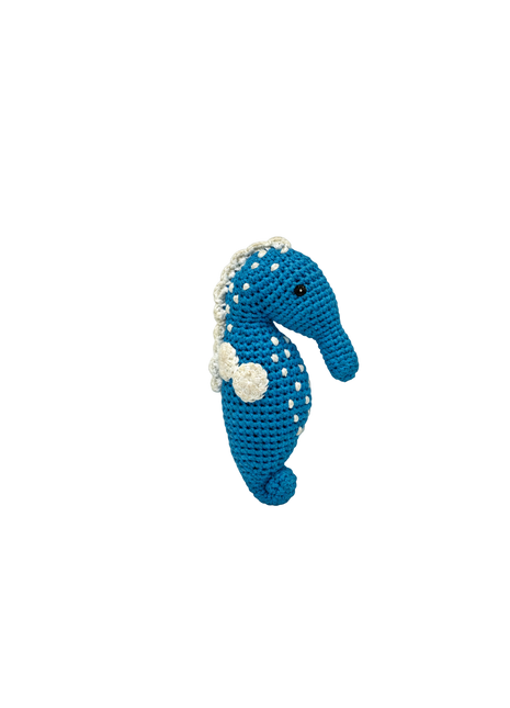 LS2568 - Seahorse Rattle - Blue
