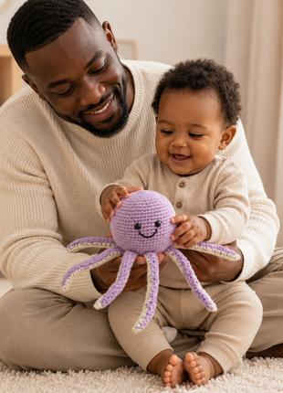 LS2571 - Octopus Rattle - Lilac 4