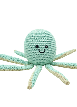 LS2573 - Octopus Rattle - Light Turquoise
