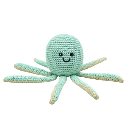 LS2573 - Octopus Rattle - Light Turquoise