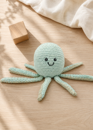 LS2573 - Octopus Rattle - Light Turquoise 1