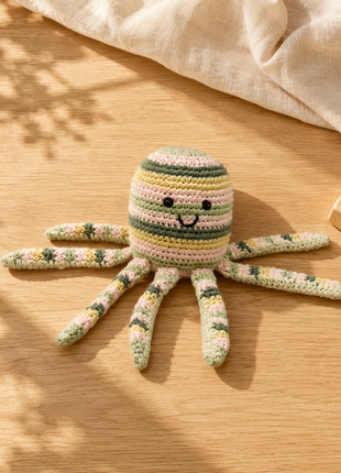 LS2574 - Octopus Rattle - Stripe 2