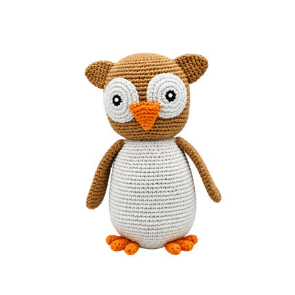 LS2610 - Arctic Owl Rattle - Large