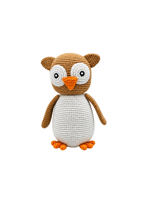 LS2610 - Arctic Owl Rattle - Large