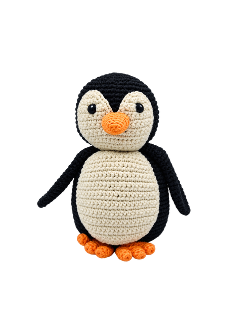 LS2611 - Arctic Penguin Rattle - Large