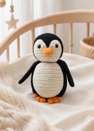 LS2611 - Arctic Penguin Rattle - Large 3