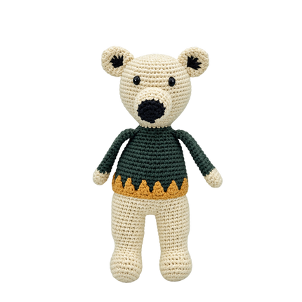 LS2613 - Arctic Polar Bear Rattle - Large