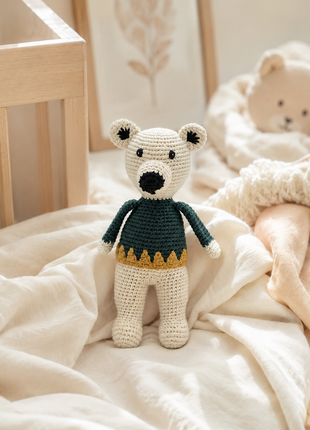 LS2613 - Arctic Polar Bear Rattle - Large 2