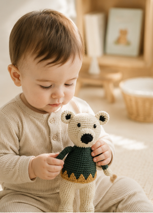 LS2613 - Arctic Polar Bear Rattle - Large 3