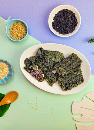 Naturmi Nori Crisps - Purple Rice & Sesame