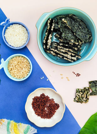 Naturmi Nori Crisps - Red Quinoa & Genmai