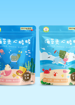 Naturmi Nori Crisps - Red Quinoa & Sesame