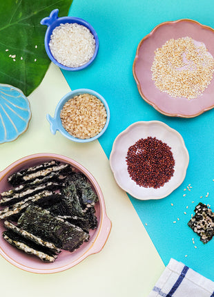 Naturmi Nori Crisps - Red Quinoa & Sesame