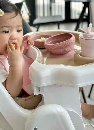 Sensory Baby Bowl - Pink Salt
