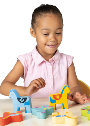 Rainbow Pony Playset