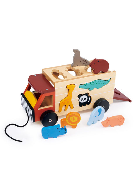 Shape Sorting Safari Truck