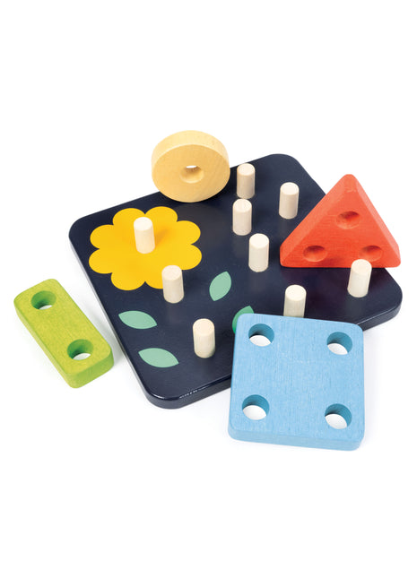 Count & Match Peg Board
