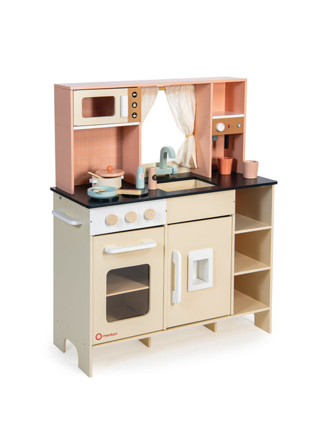 Cream Play Kitchen