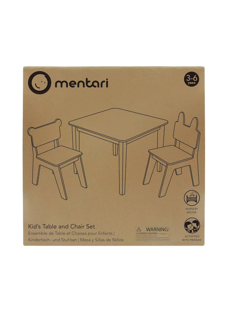 Kid's Table and Chair Set