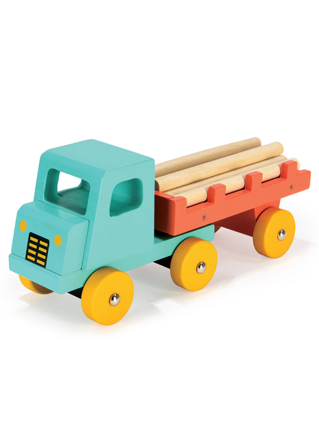 Teal Timber Truck