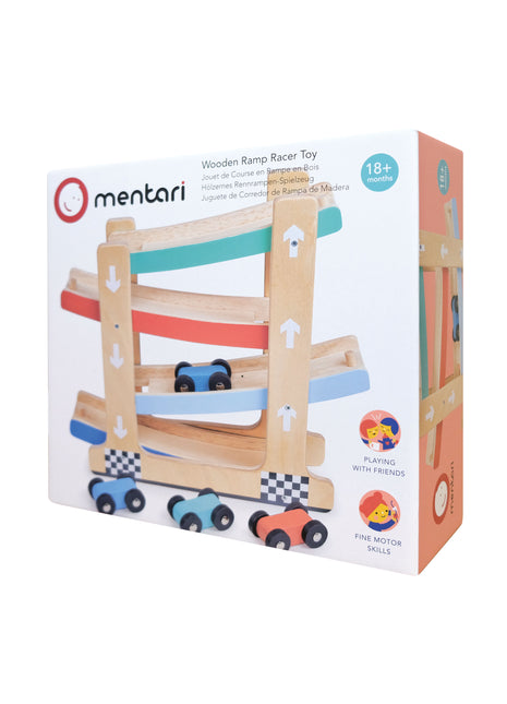 Wooden Ramp Racer Toy