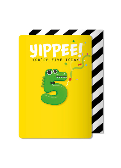 Carte magnétique crocodile 5 ans