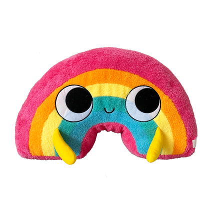 Coussin arc-en-ciel géant