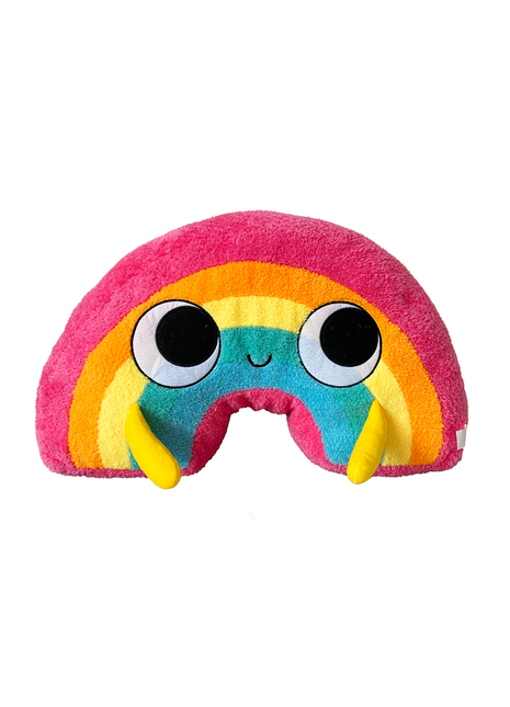 Coussin arc-en-ciel géant