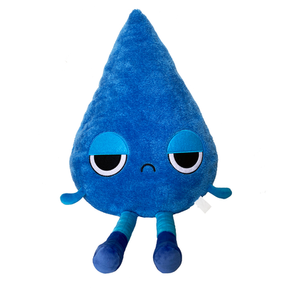 Coussin Goutte de Pluie Géant