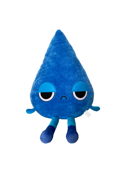 Coussin Goutte de Pluie Géant