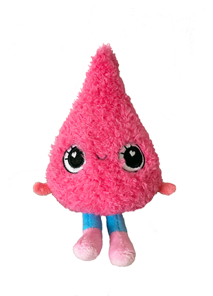Mini Pink Raindrop Soft Toy
