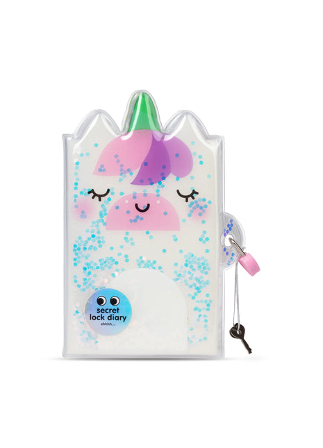 Unicor Glitter Locking Diary