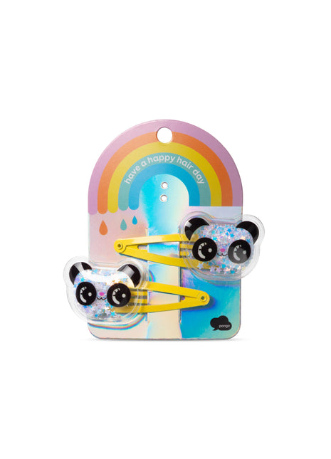 Panda Hair Clips