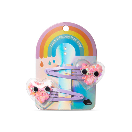 Heart Hair Clips