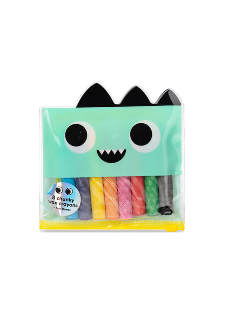 Ensemble de gros crayons dinosaures